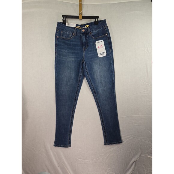 NEW Seven7 Tummyless High Rise Skinny Jeans Slimming Control Panel  Women's 12 - Picture 1 of 9